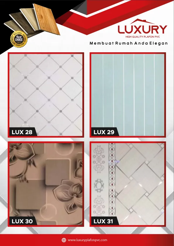 Luxury Plafon PVC (LUX 28 - LUX 31)